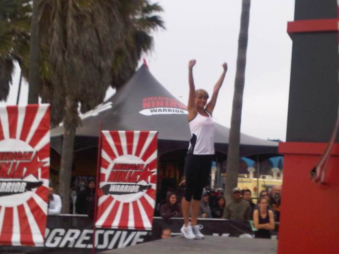 Sara Underwood at American Ninja Warrior