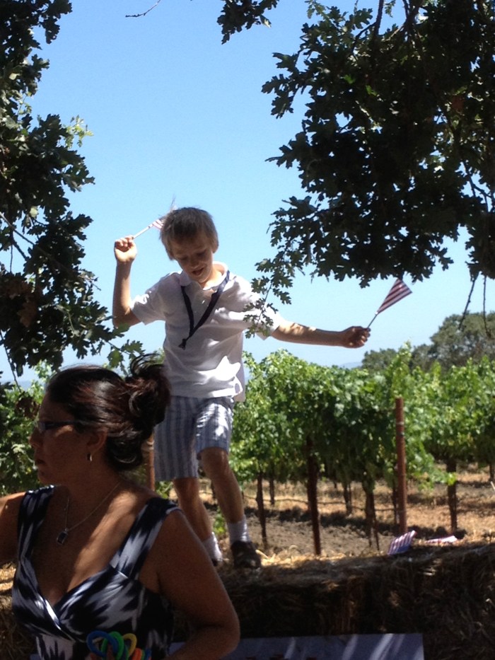 Grgich grandson dancing