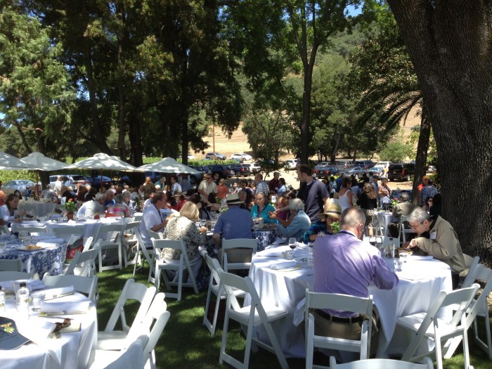 Grgich winery birthday celebration