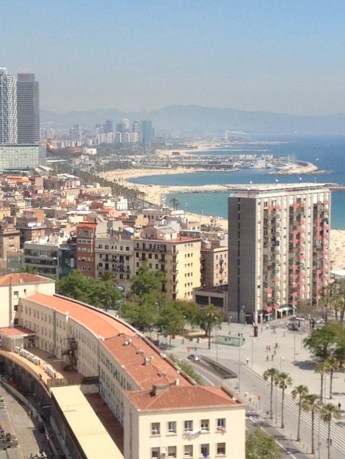 WS Barcelona from the sky