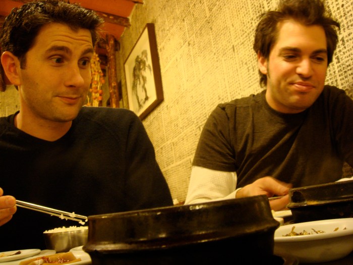 Korean BBQ Aaron and Mike