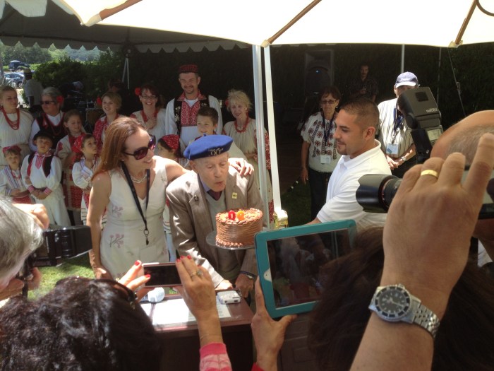 Mike Grgich 90th birthday cake