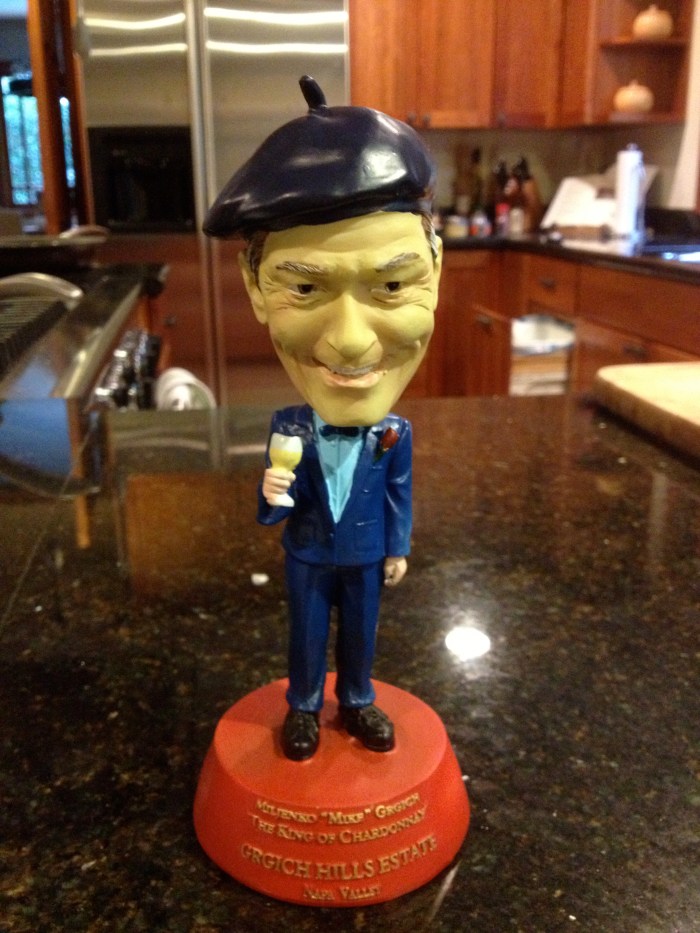 Mike Grgich bobblehead