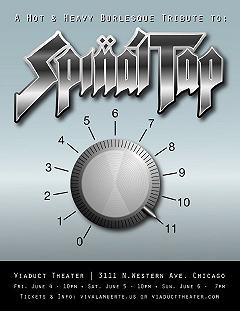 Spinal Tap Tribute Flier