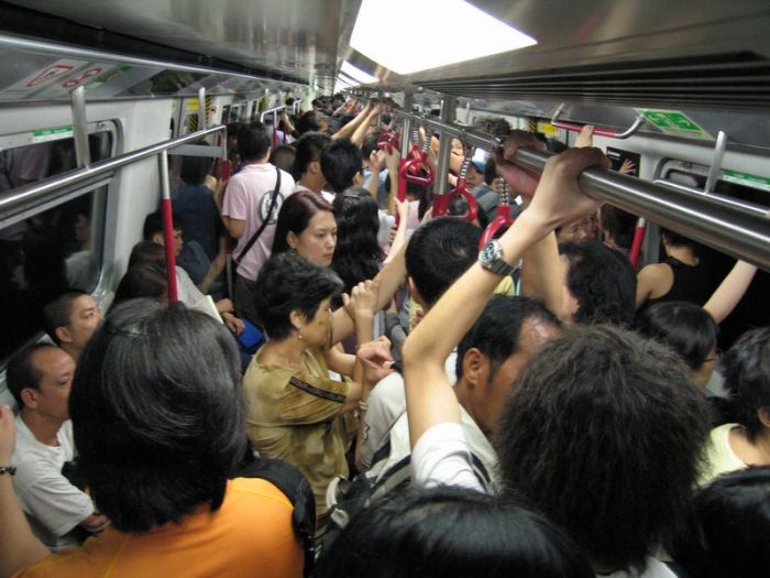 worlds most crowded subway