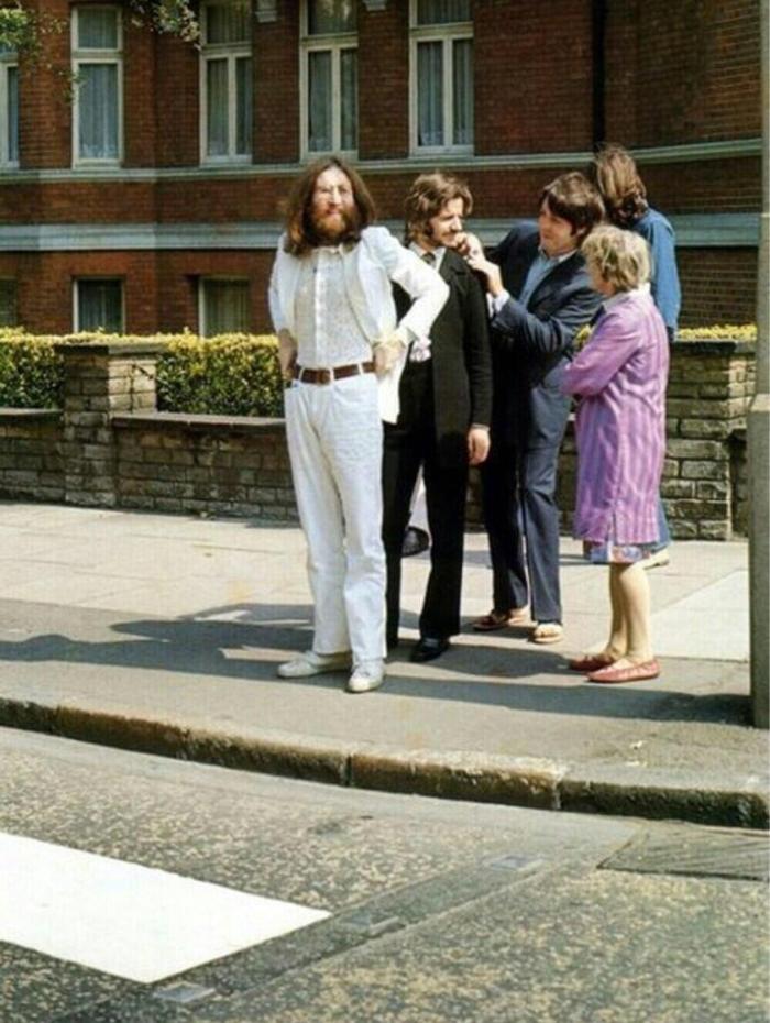 Beatles just before Abbey Road pic