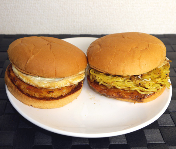 world's wildest burgers okonomiyaki burger