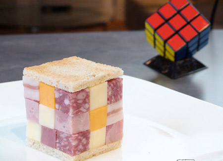Rubik's Cube Sandwich