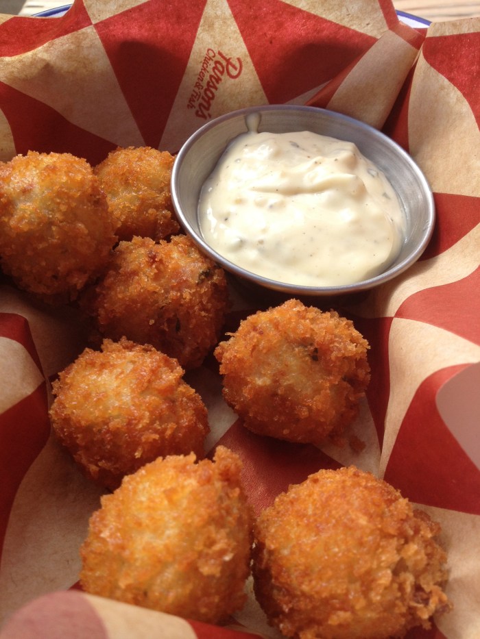 fried baccala fritters