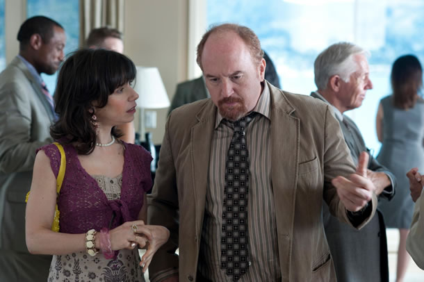 Louis CK in blue jasmine