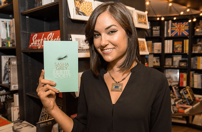 Author Sasha Grey