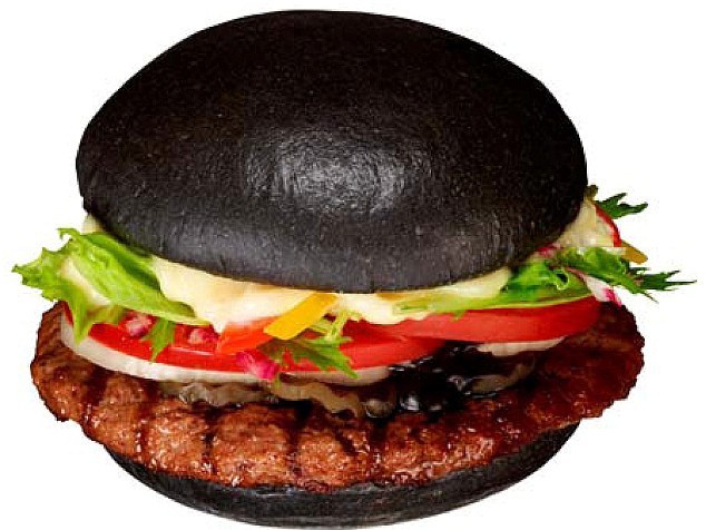 burger king black bun burger
