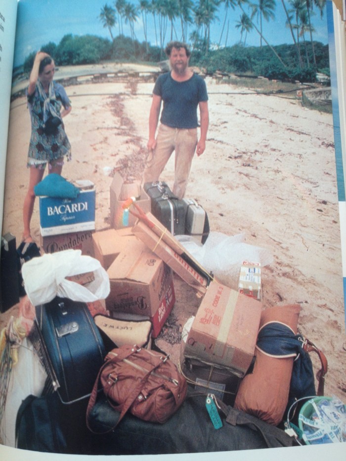 Castaway deserted island life