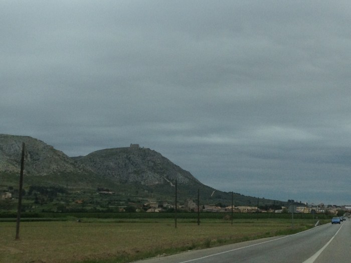 Costa Brava countryside highway