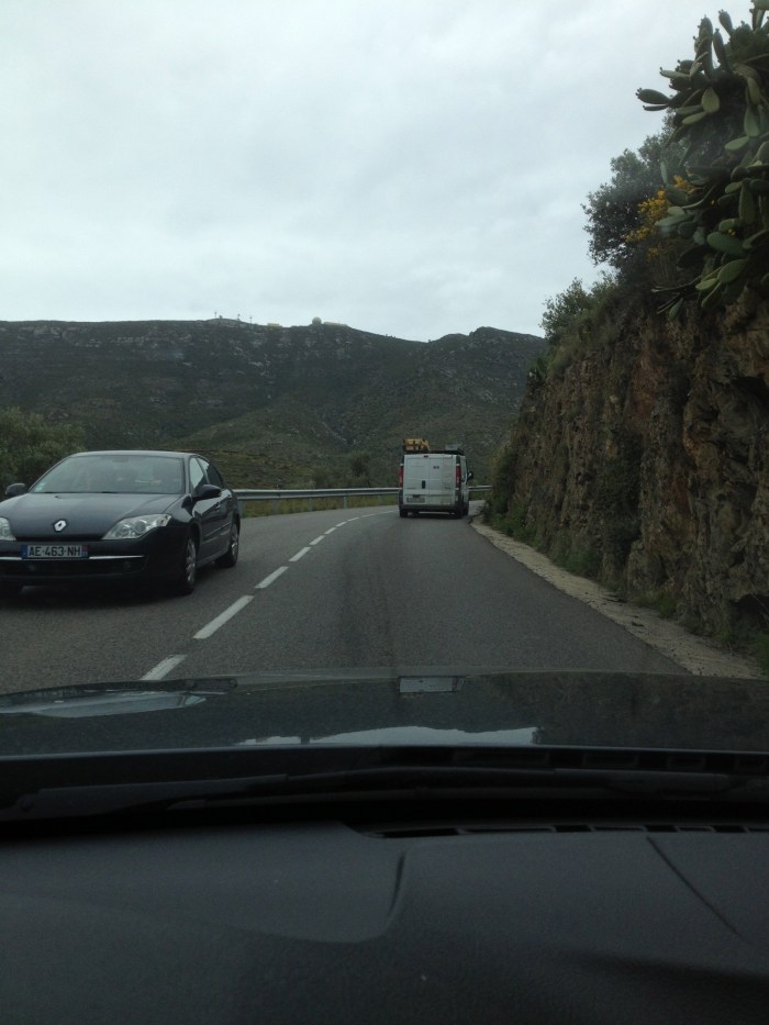 Costa Brava mountain highway