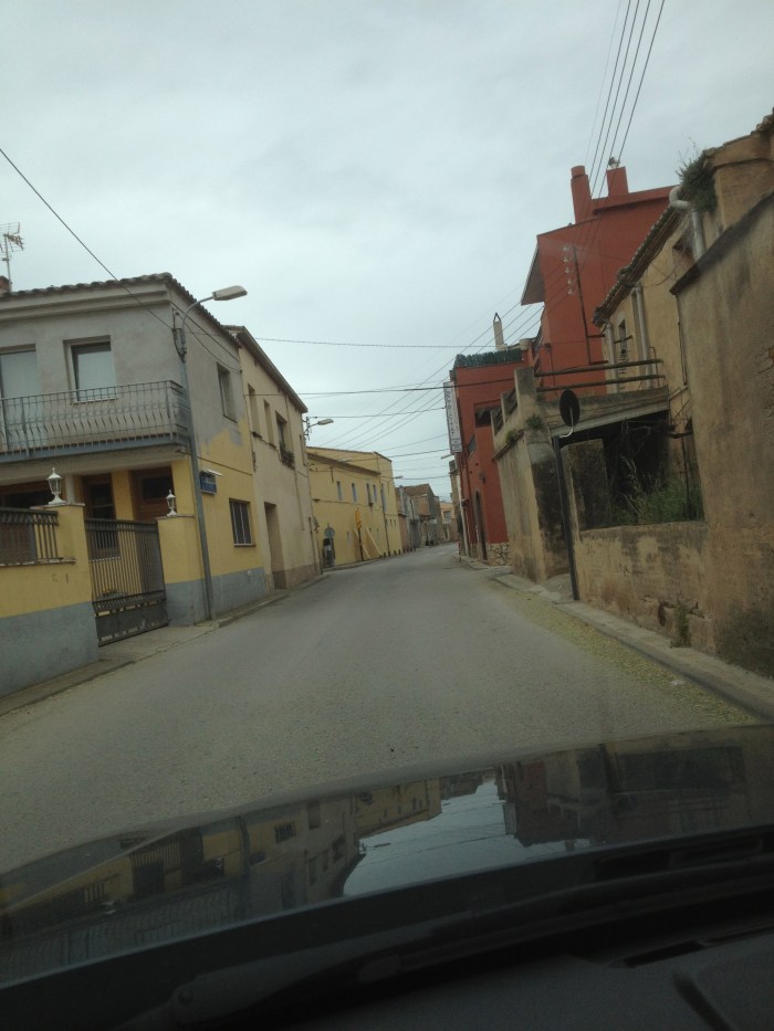 Costa Brava small town roads