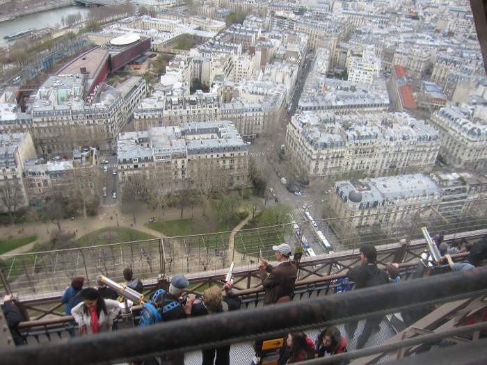 Eiffel Tower Paris observation deck