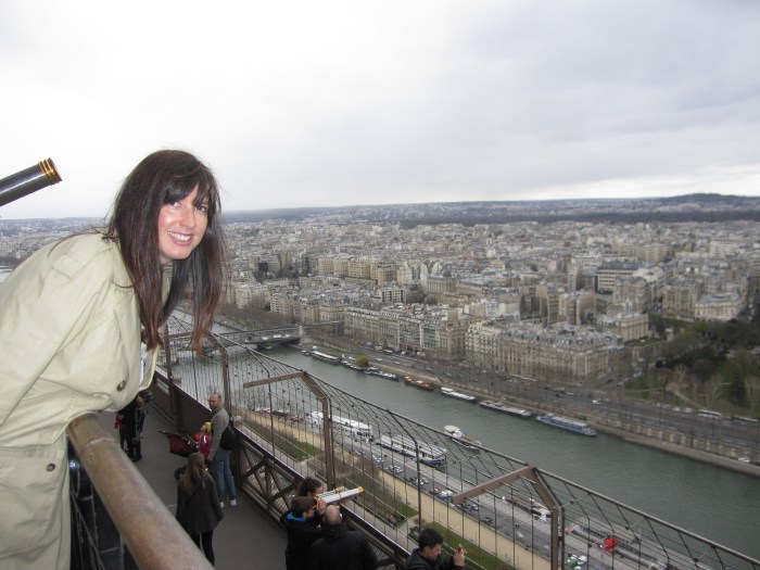 Eiffel Tower view of Paris