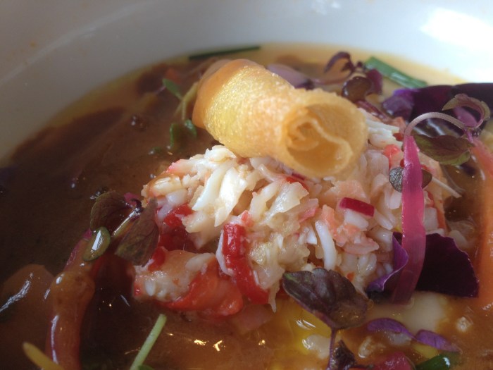 Jules Verne crab dish paris