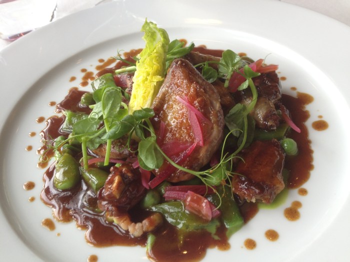 Jules Verne Paris lamb main course