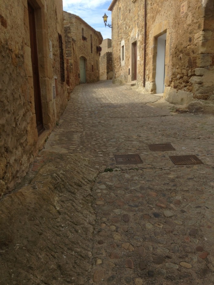 Medieval town of Pais Spain