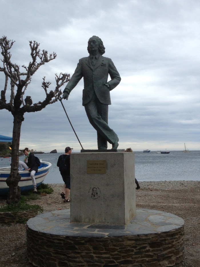 Salvador Dali Statue Spain