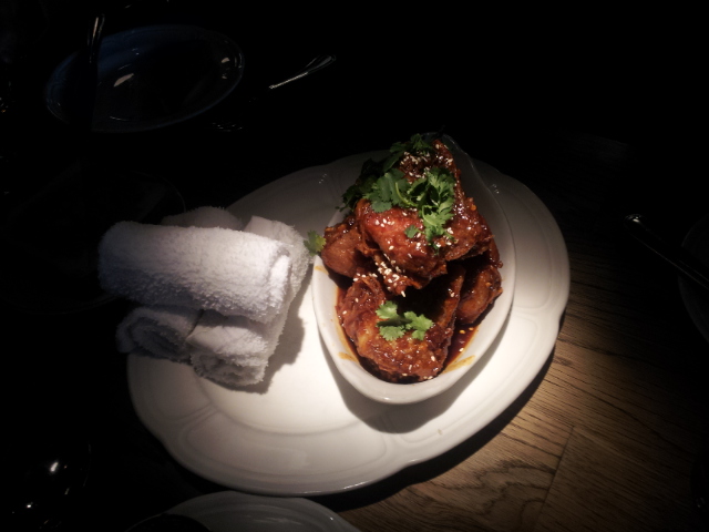 Au Cheval's fried chicken