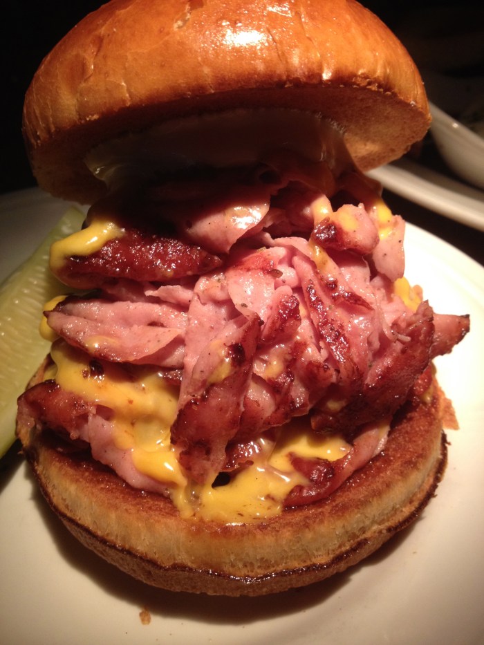 fried bologna sandwich