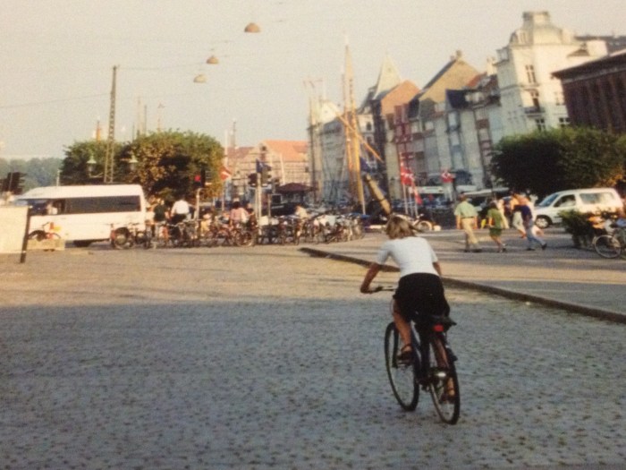 Copenhagen bike riding