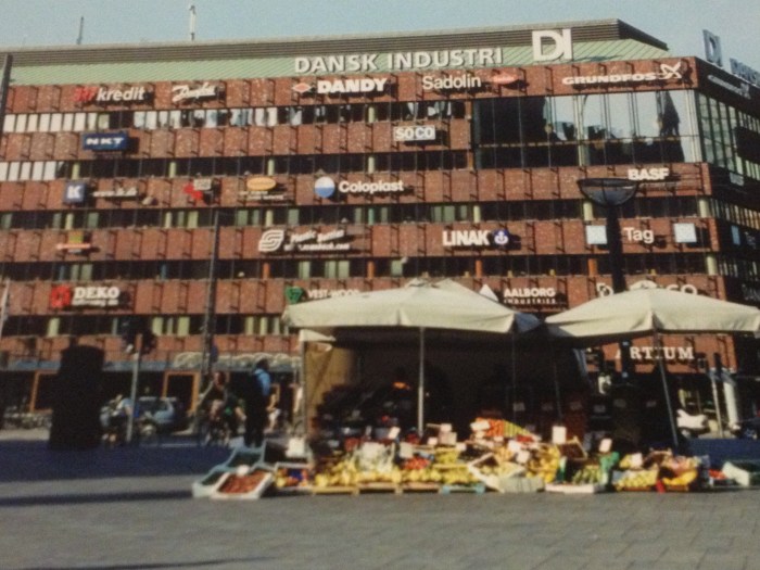Copenhagen building signage