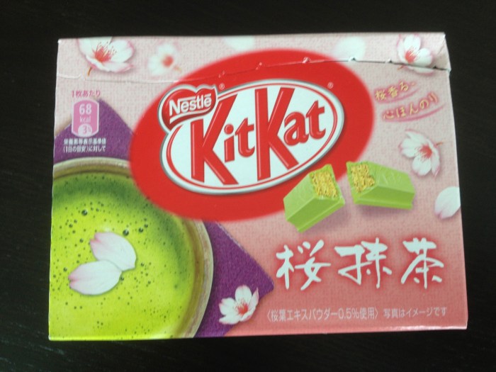 Green Tea Kit Kats