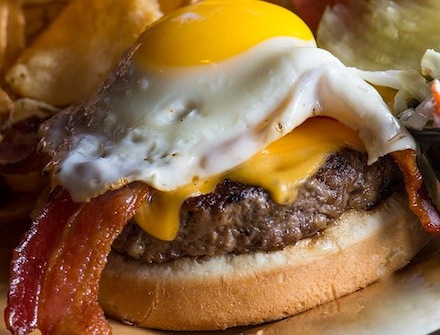 Hangover burger recipe