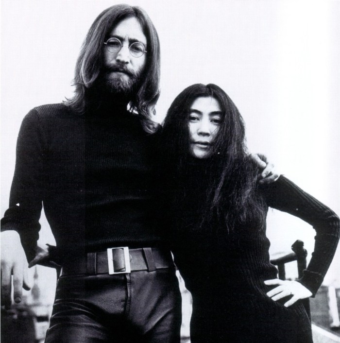 John Lennon and Yoko Ono 1968