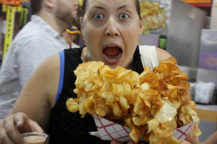 potato chip consumption