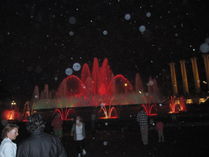 Barcelona fountain