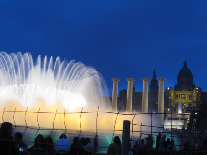 Barcelona Magic Fountain entrance
