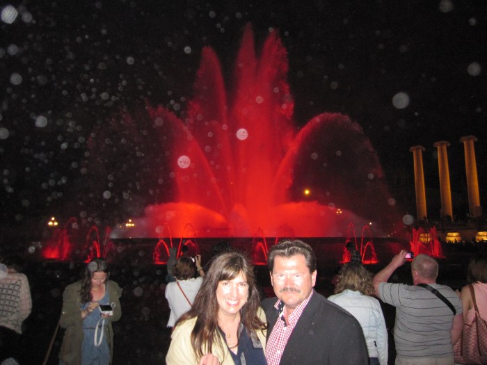 Barcelona Magic fountain