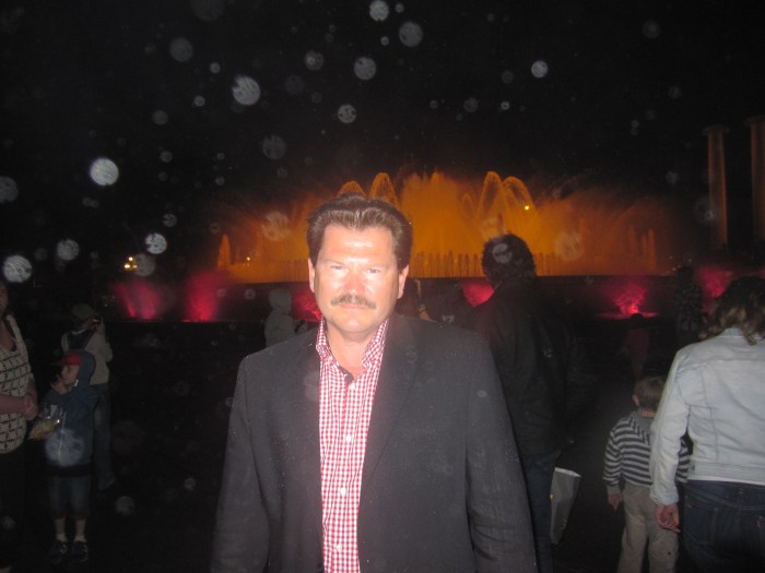 John Rieber Barcelona Magic fountain