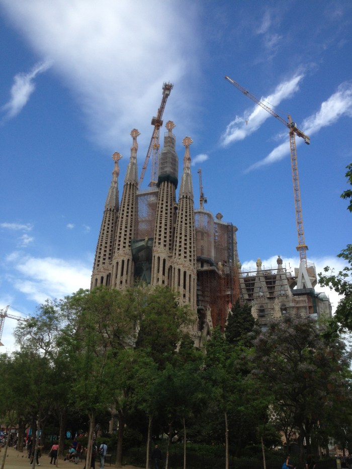 Barcelona's Sagrada Famiglia WS