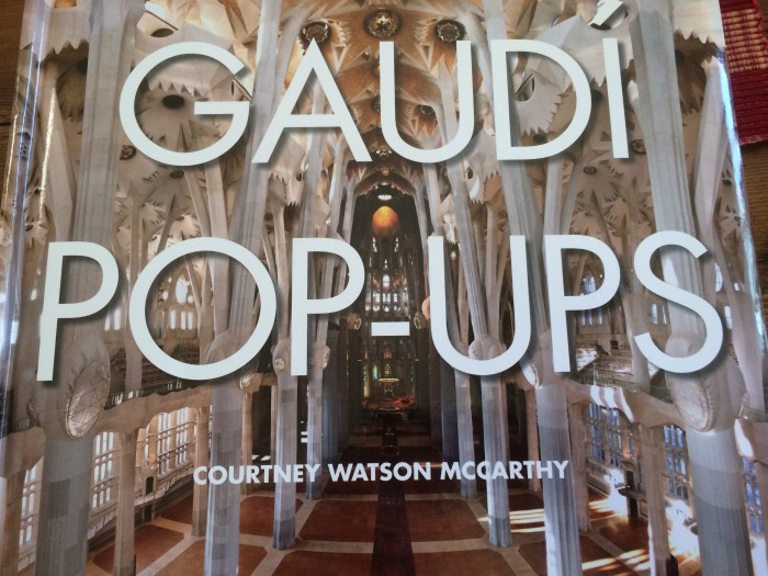 Gaudi pop up book