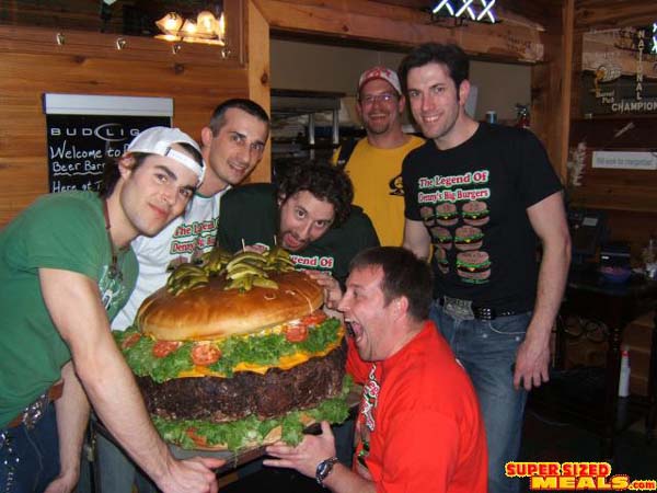 largest cheeseburger in the world