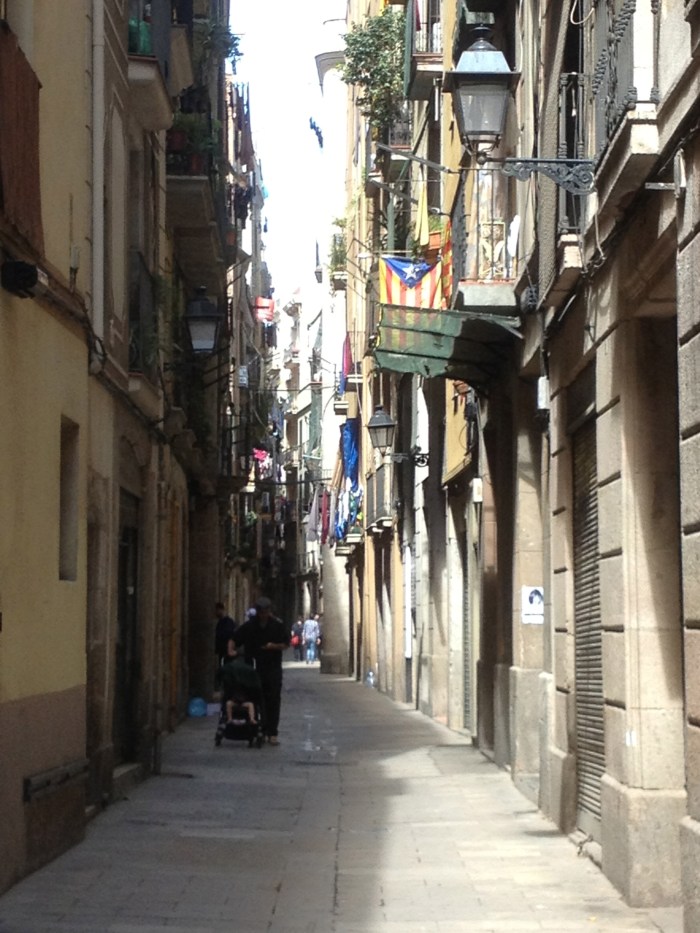 old town Barcelona