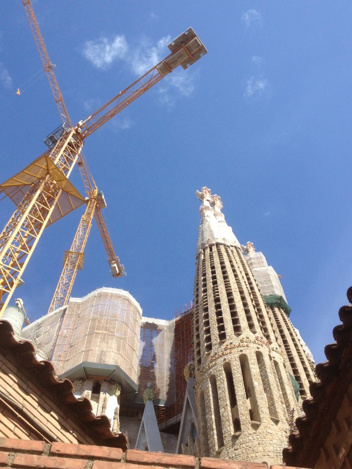 Sagrada Famiglia construction