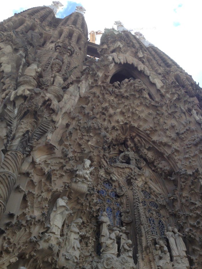 Sagrada Famiglia ornate exterior
