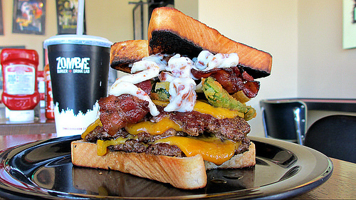 Zombie burger