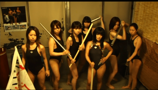 zombie swim team girls