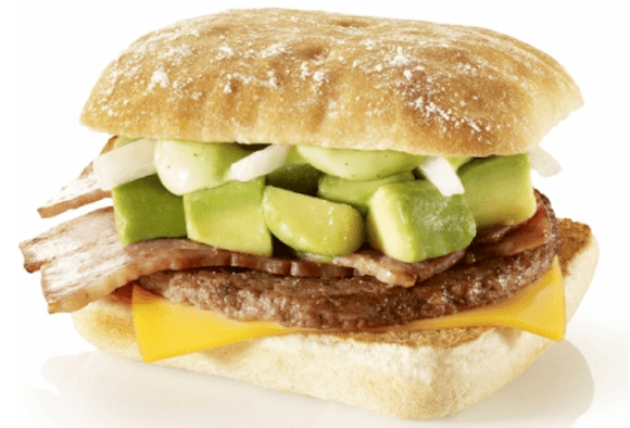 Avocado Beef Shrimp Burger