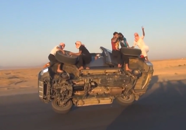 dangerous car stunts