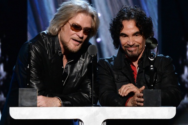 Hall-and-Oates hall of fame ceremony