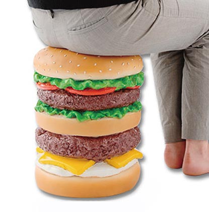 hamburger-stool
